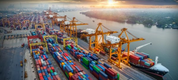 Logistics,And,Transportation,Of,Container,Cargo,Ship,And,Cargo,Plane