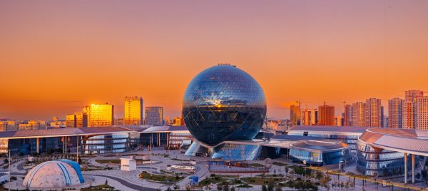 Astana,,Kazakhstan,-,July,29,,2024:,Main,Building,Of,Expo